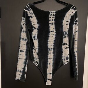 Tie-Dye All Saints Long Sleeve Bodysuid